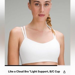 Lululemon "Like a Cloud" bra size 6